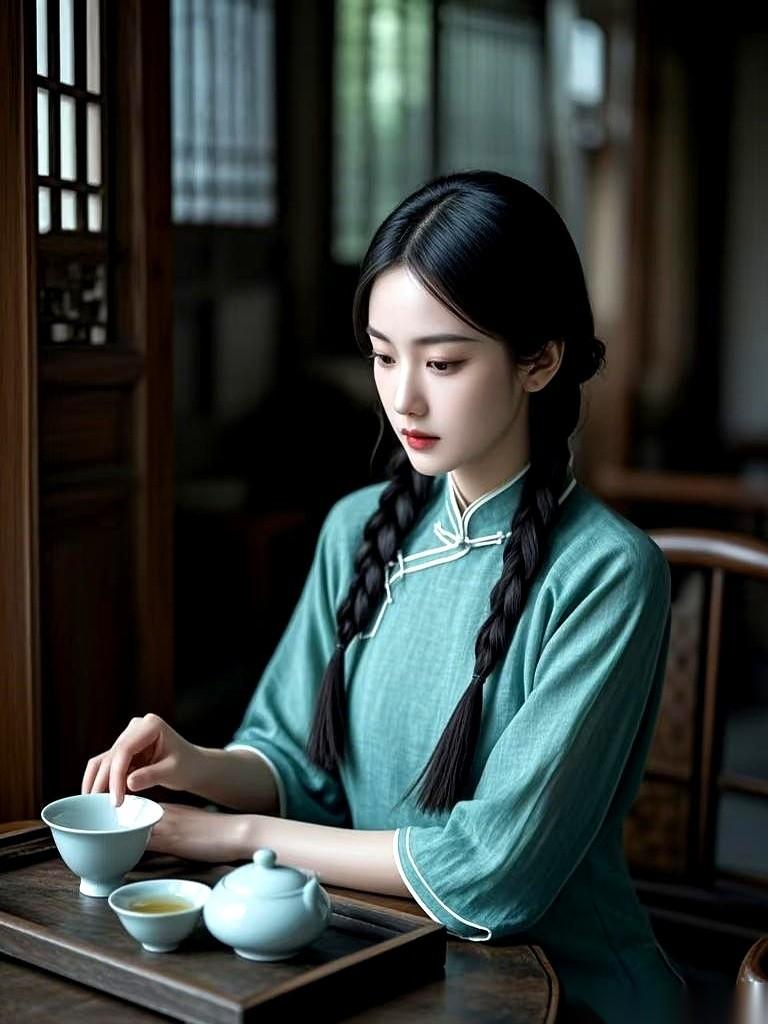 “冷月一窗思故友。”
就这七个字，我琢磨一晚上了。
真的，就跟中了邪似的，脑子里