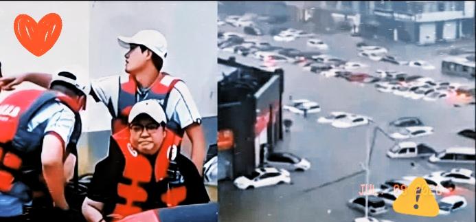 救灾现场不是秀场
 
广西遭遇洪涝灾害，让人不由得想起河南暴雨救援期间的种种讨论