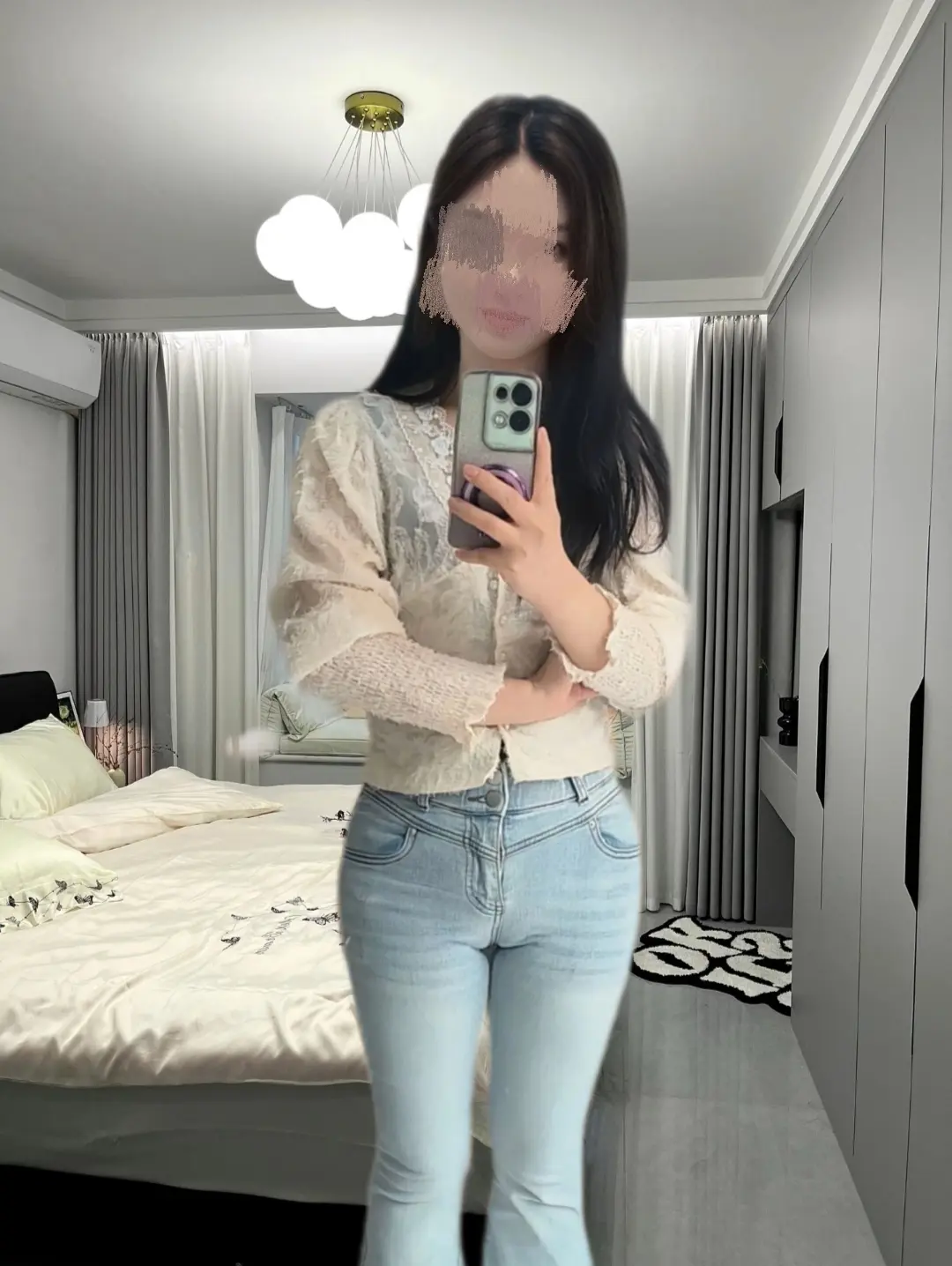 牛仔裤搭配 身材天花板