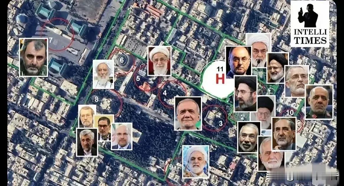 快讯！美国把伊朗领导人居所都摸得门清，感觉是想再用抓马杜罗那一套。想当年抓马杜罗