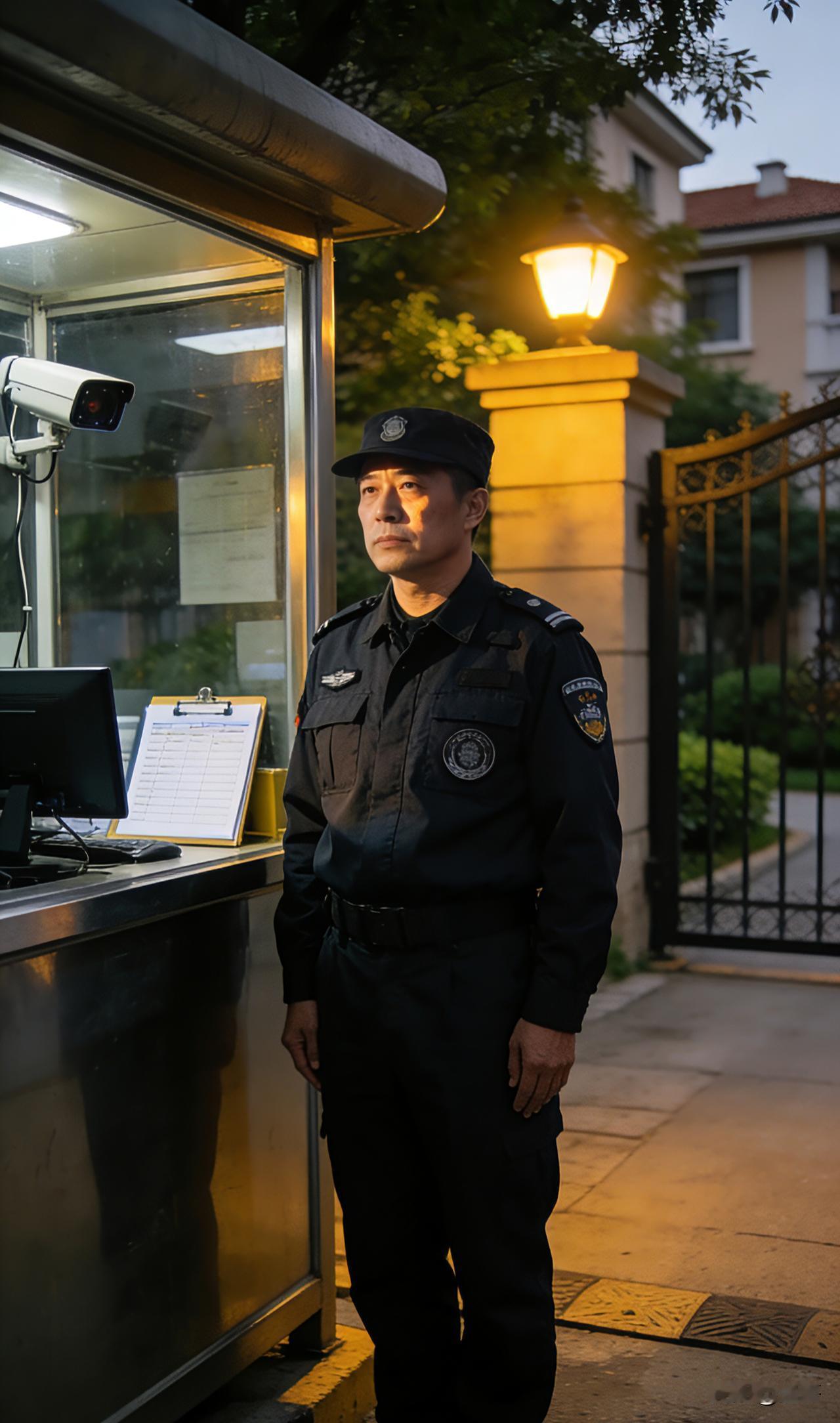 做保安不丢人，靠双手挣钱，凭本事立足，每份职业都有其价值。

守一方平安，护一地