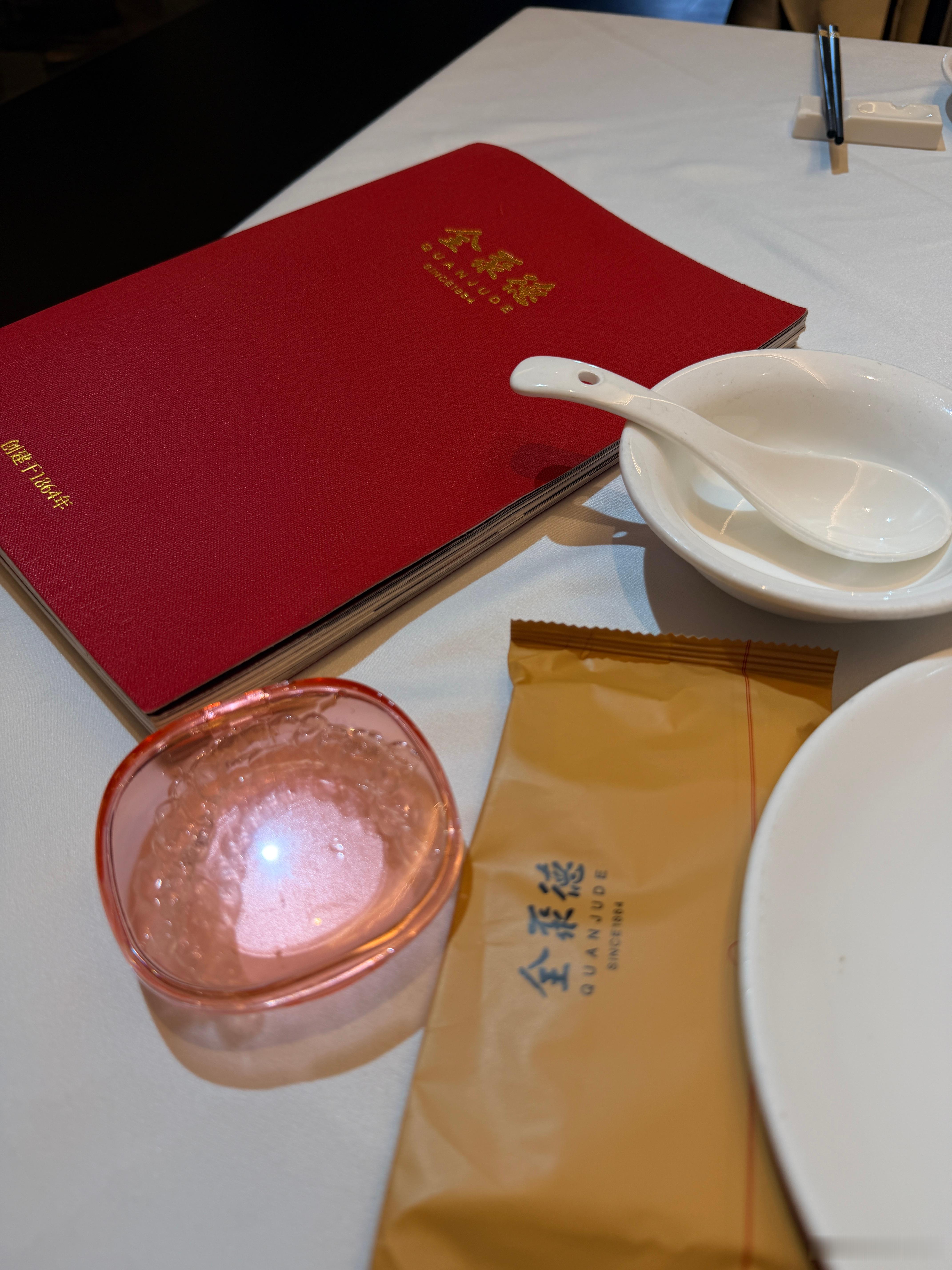 第一次吃全聚德是居然是在成都