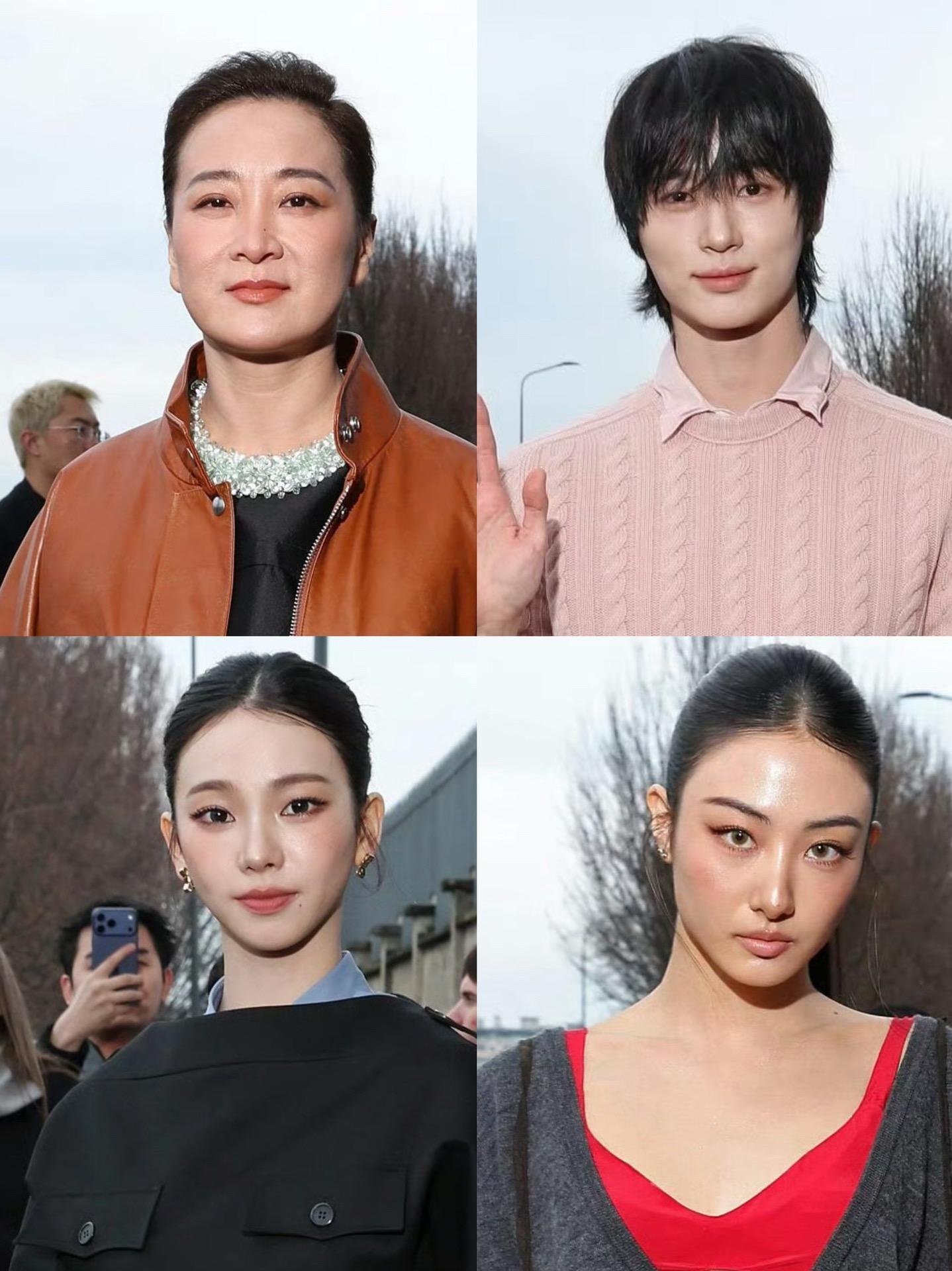 Prada大秀明星G社生图。今日大秀众星G社图合集，来看生图❗️ 米兰...