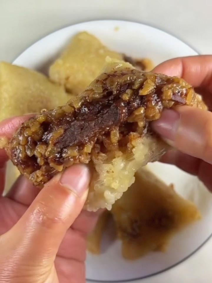 真实生活分享计划 软糯粽子 美味糯米粽子 又香又好吃的粽子 又香又糯的粽子