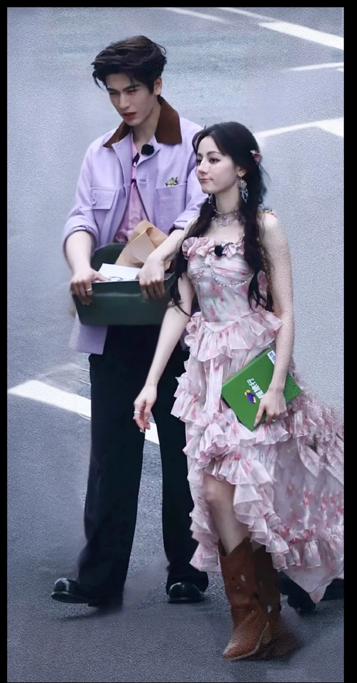 谁懂这张。张凌赫