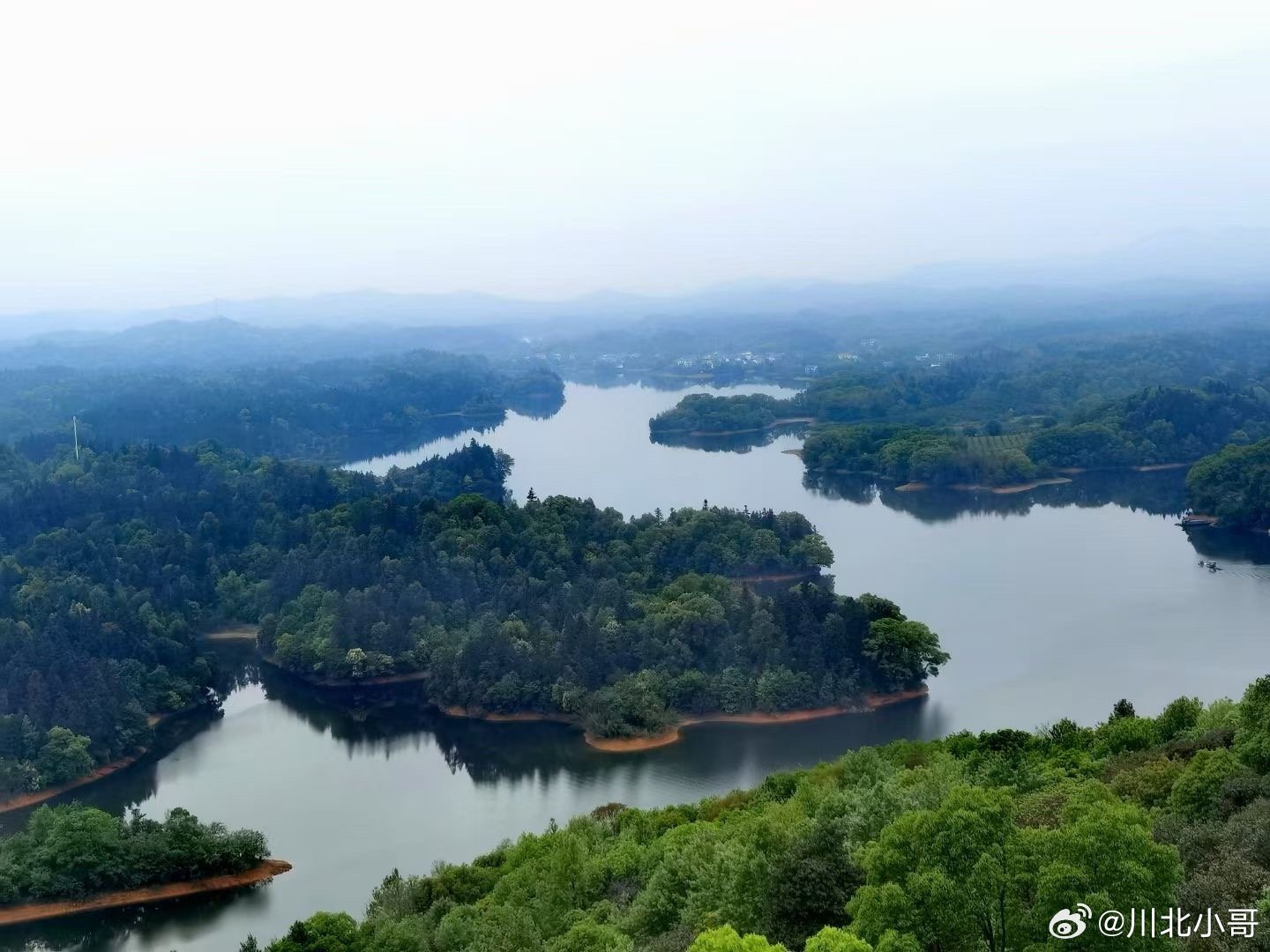 春的笔触总带着三分朦胧，雨丝斜斜掠过发梢时，天地便洇成一幅水墨。  避开鼎沸人潮