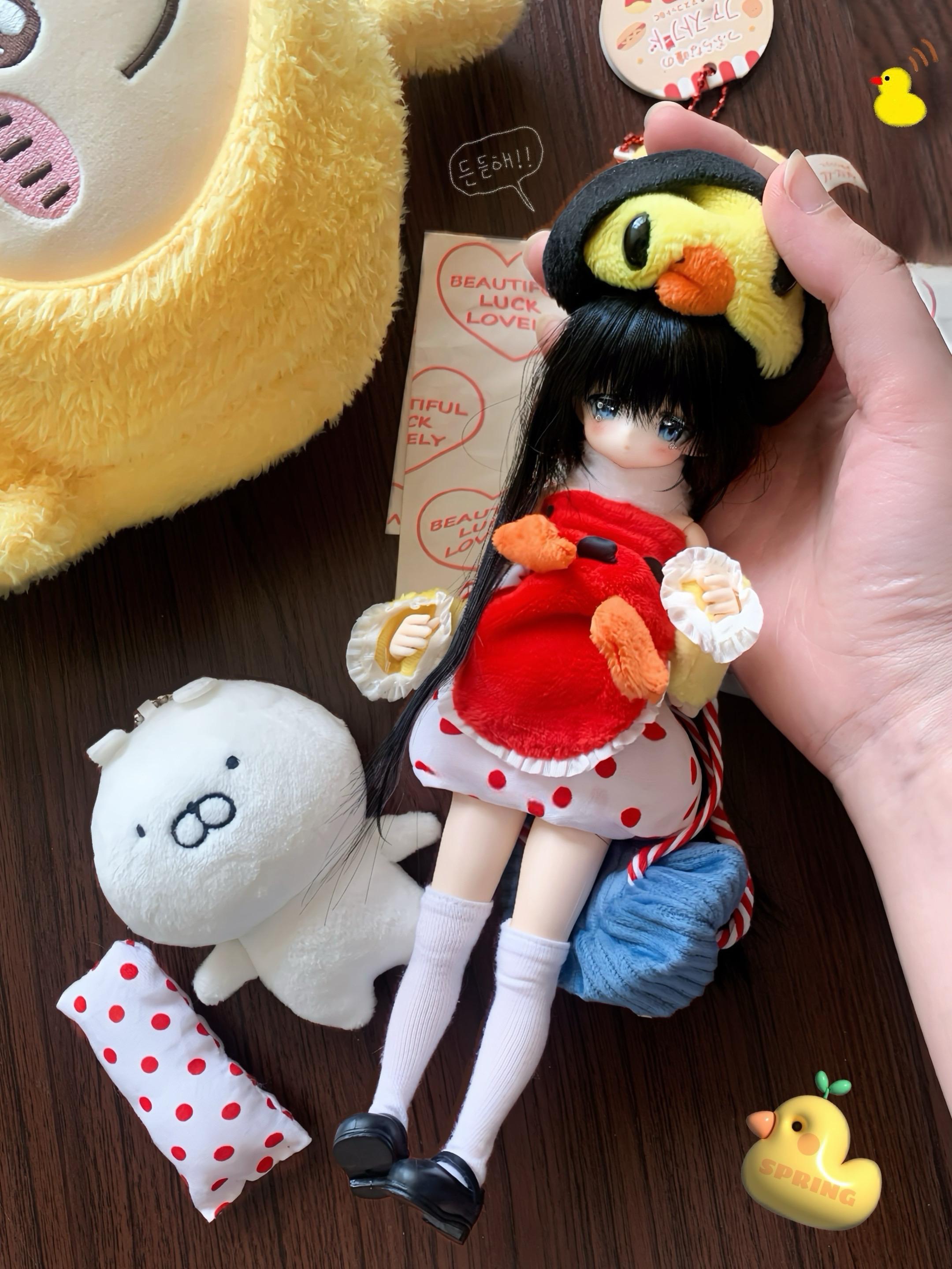 小黄鸭。