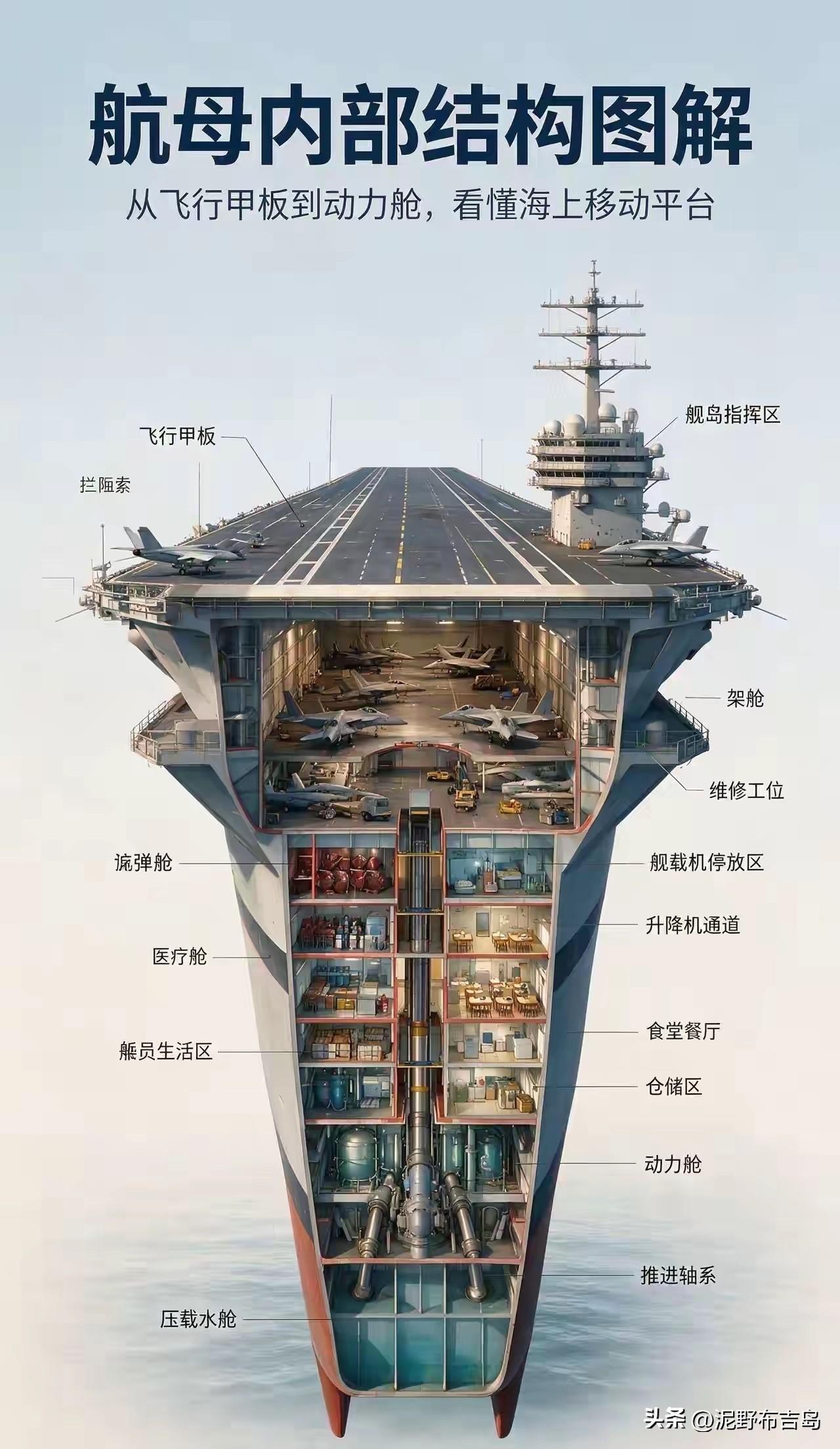 给你看看巨兽航母内部结构
全球航母对比 航母建造时间线 航母新构想 威武航母 航