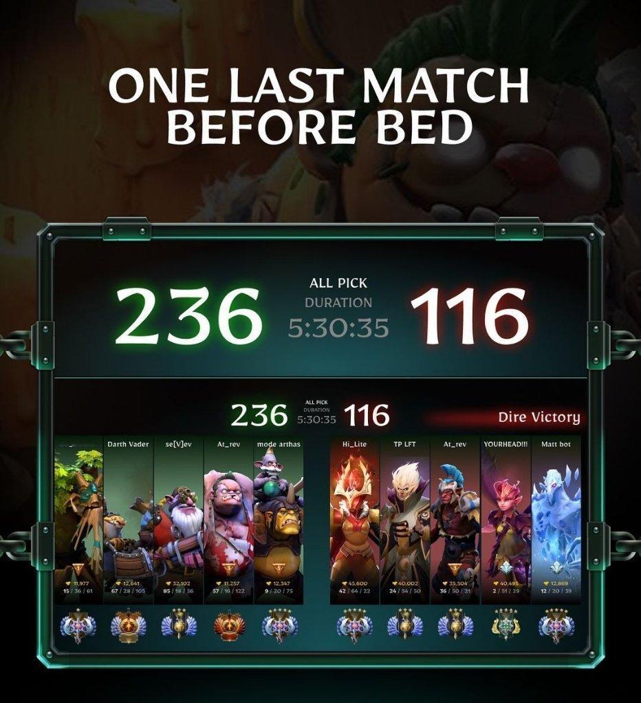 这局打完应该一个月不想碰dota了吧[二哈] dota2  dota2趣闻  D
