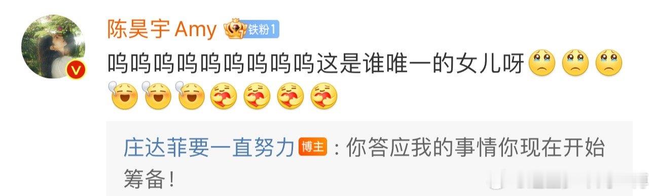 #陈昊宇庄达菲友情##陈昊宇唯一的女儿庄达菲#李青桐李进步的母女情也是陈昊宇庄达