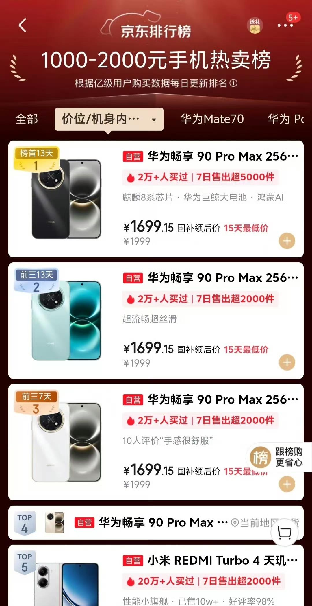 华为畅享90这波真让不少人破防了！
 
被制裁这几年，好多人都快忘了华为当年有多