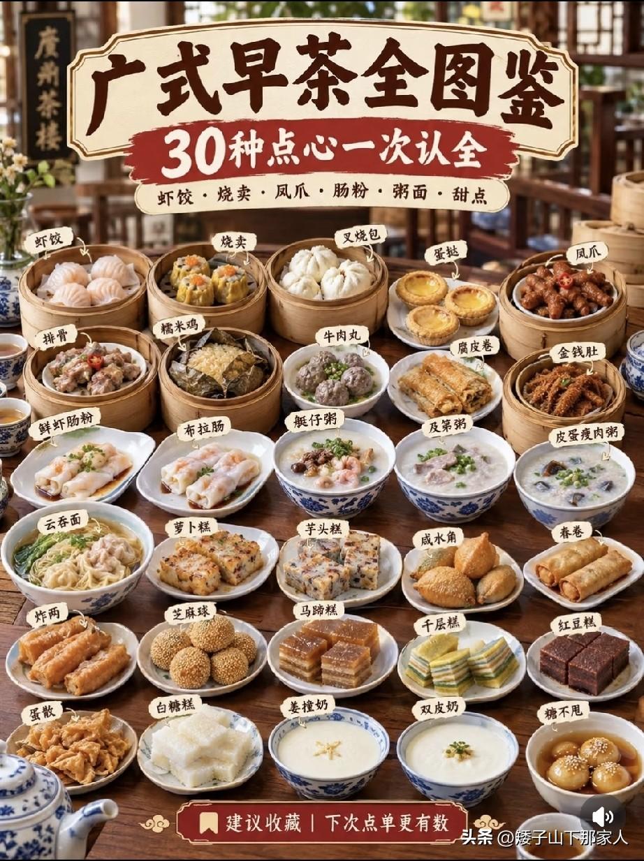 岭南茶点一览