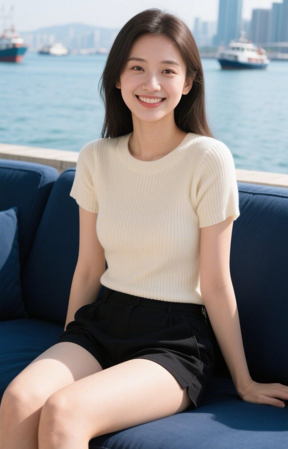 看起来是很瘦，感觉都不到100斤吧！
哈哈，其实都是瘦的，只是骨架小而已，妥妥的