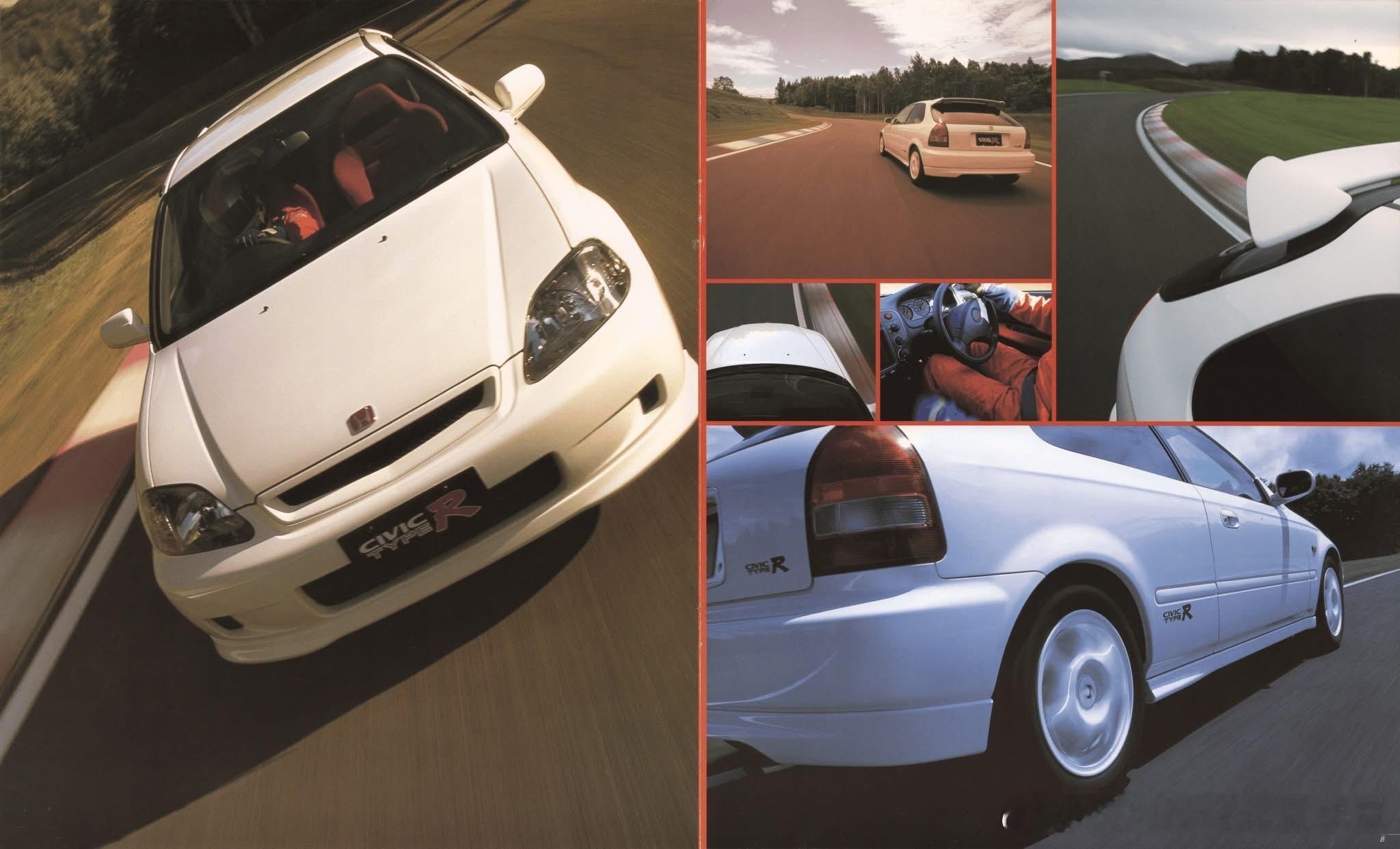 2000款EK9 Civic Type R（三门两厢）思域初代Type R、JD