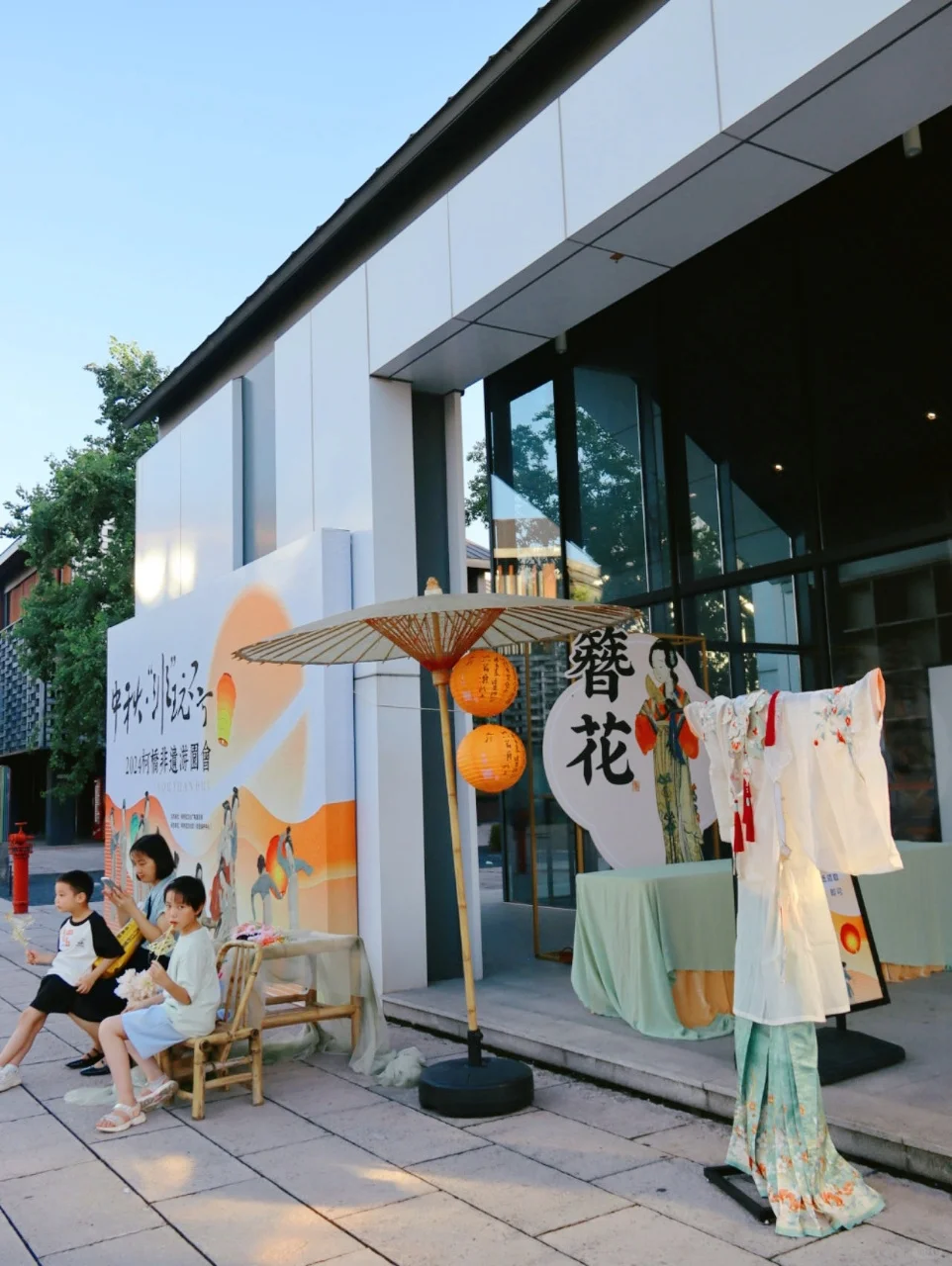 在柯桥古镇的过中秋可太美啦！