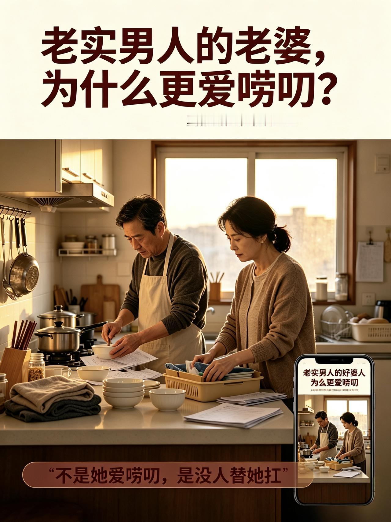 以前听过一句特别奇怪的老话：
地痞的老婆多温柔，君子的老婆多唠叨；好汉没好妻，懒