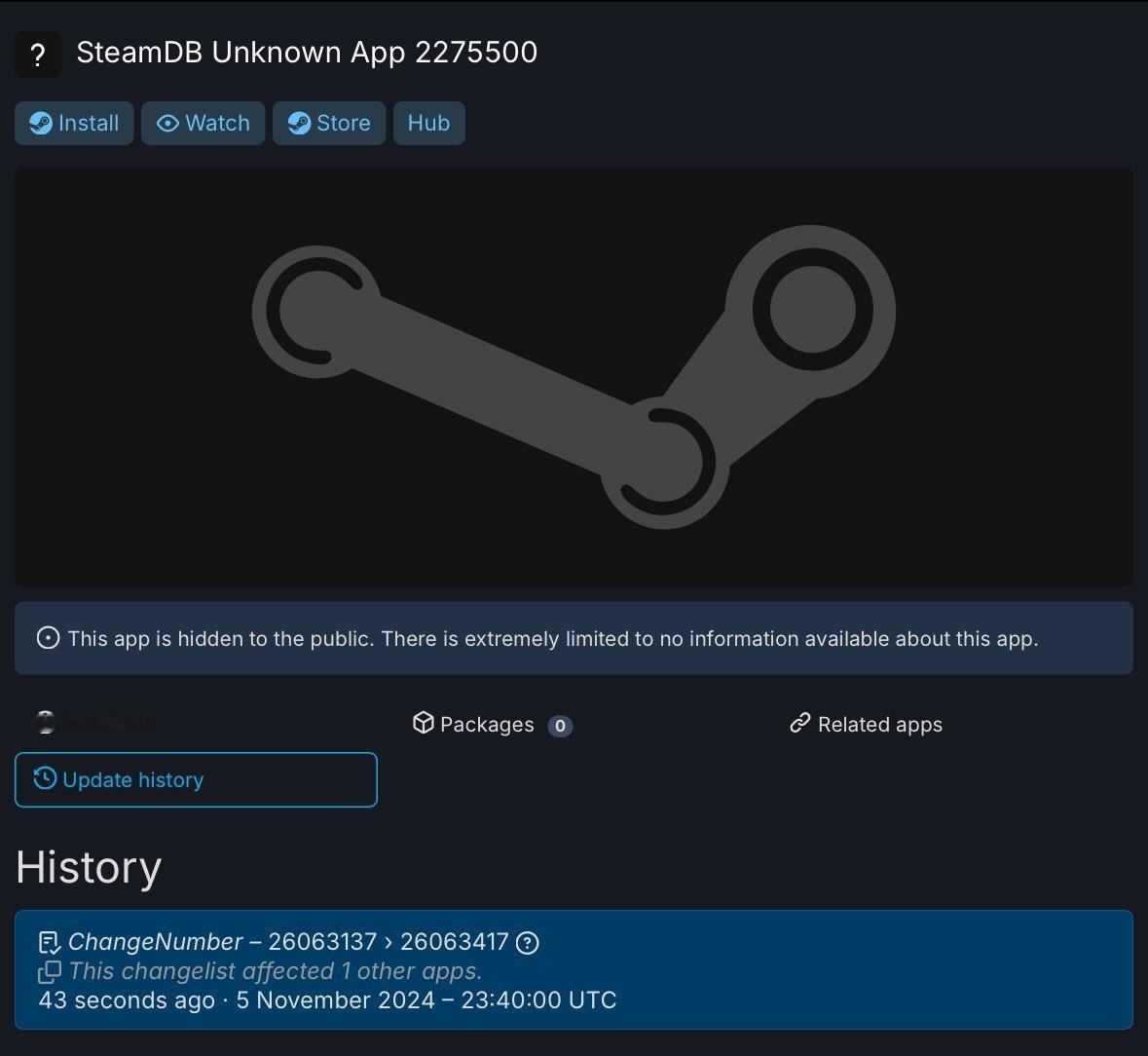 更新预警：SteamDB检测到CS2 APP变更，难道它要来了？#cs2##cs