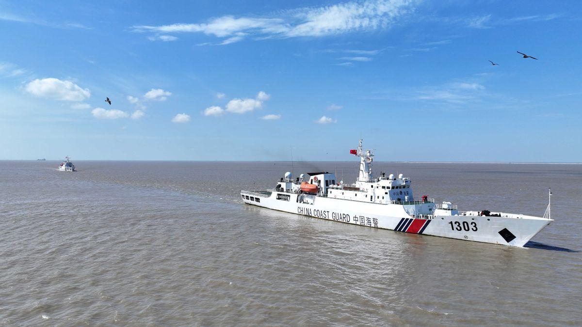 我舰奉命撞你舰？台海巡和大陆海警东沙对峙，台中舰居然开足马力冲锋。
6月27日，
