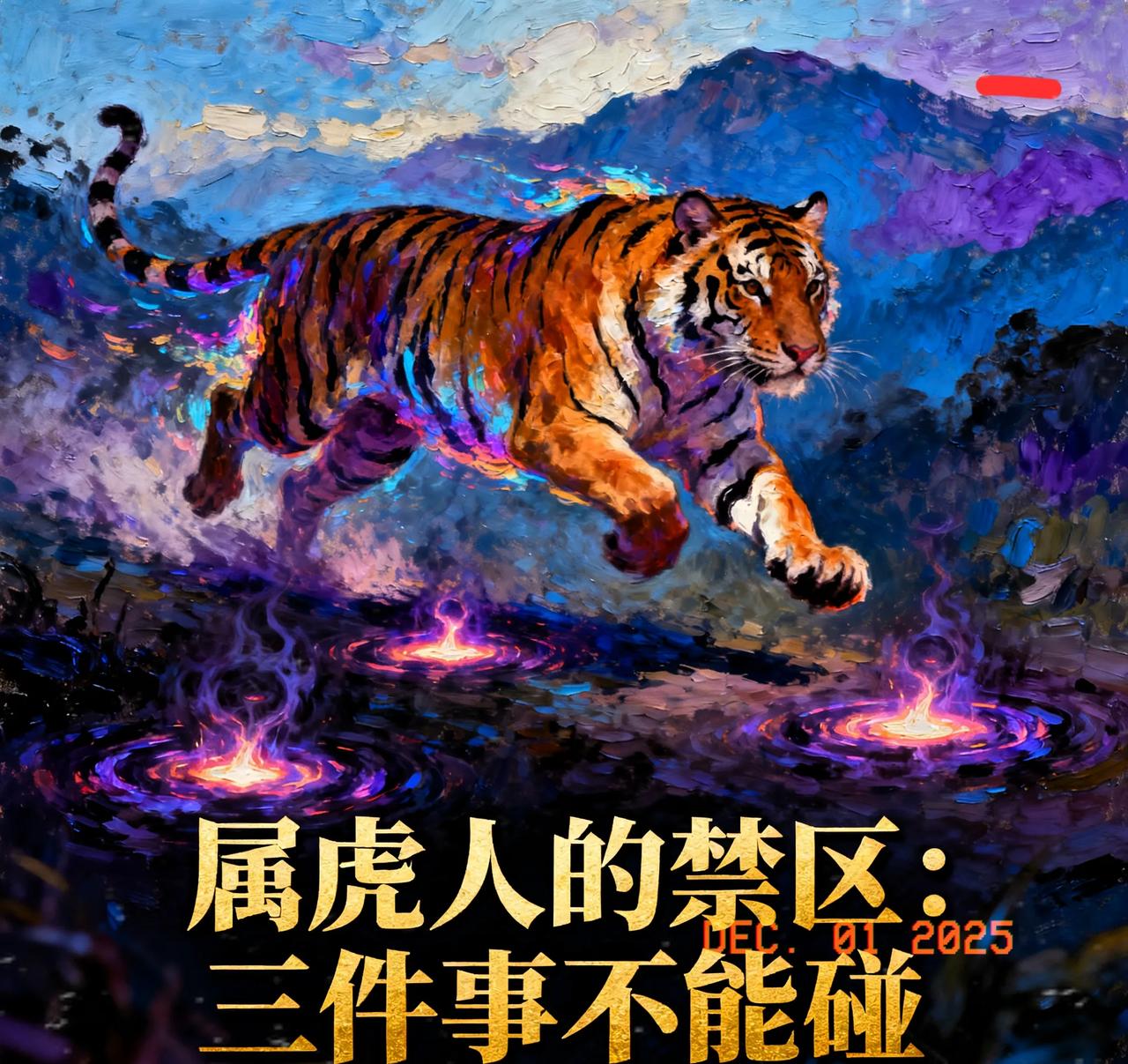 属虎人注意！这3个“禁区”碰了必翻脸，90%的人都踩过坑
 
身边有属虎的朋友吗