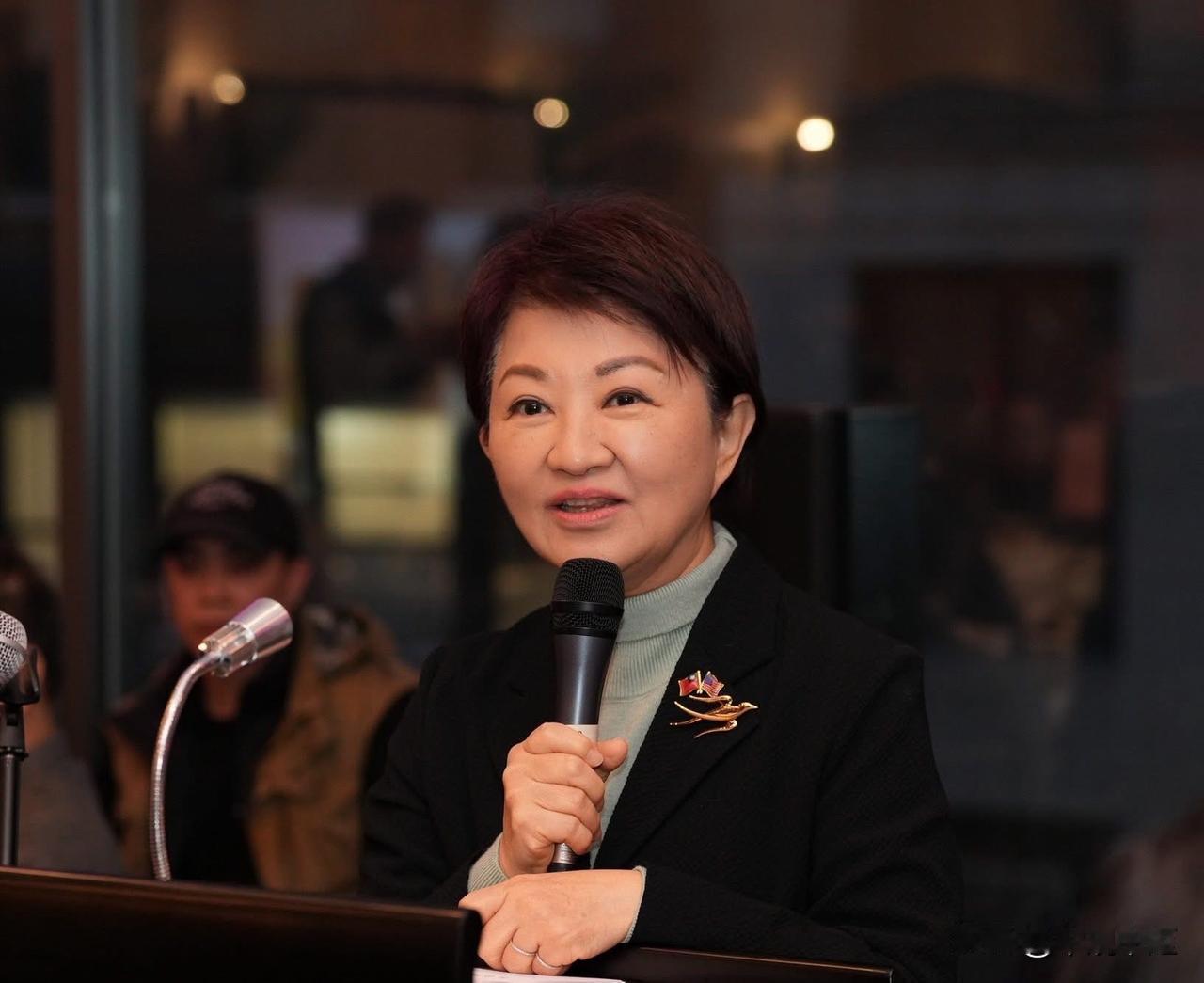 台中市长卢秀燕今（24日）晚间再次叫嚣称，中美峰会登场，台安全的部门不能放假！再