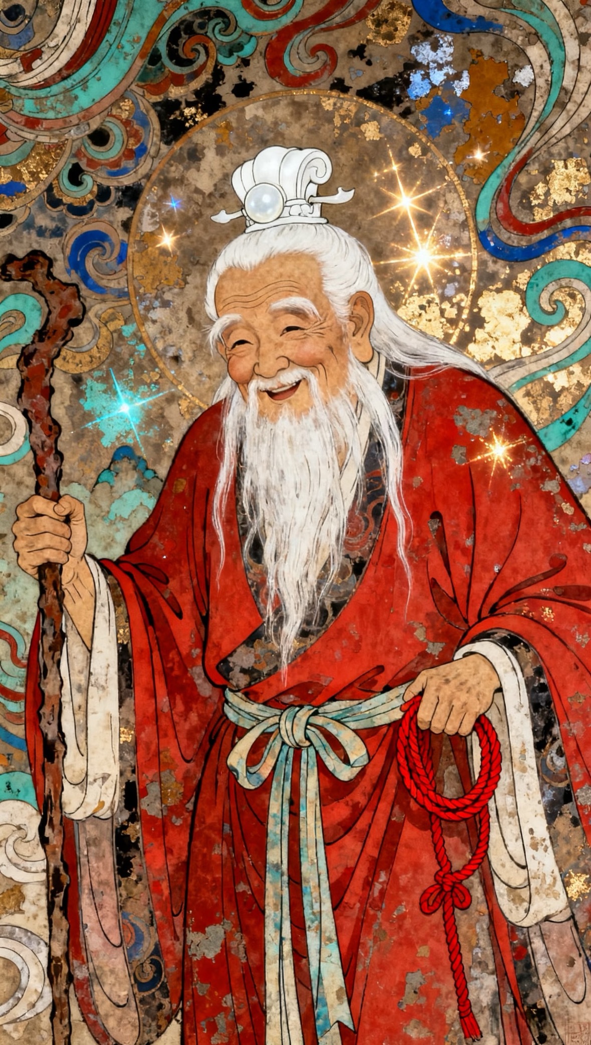 顶礼月老，若你缘分迟迟未到，或感情总是反复难安，那可能是红绳未系、姻缘未定。月老