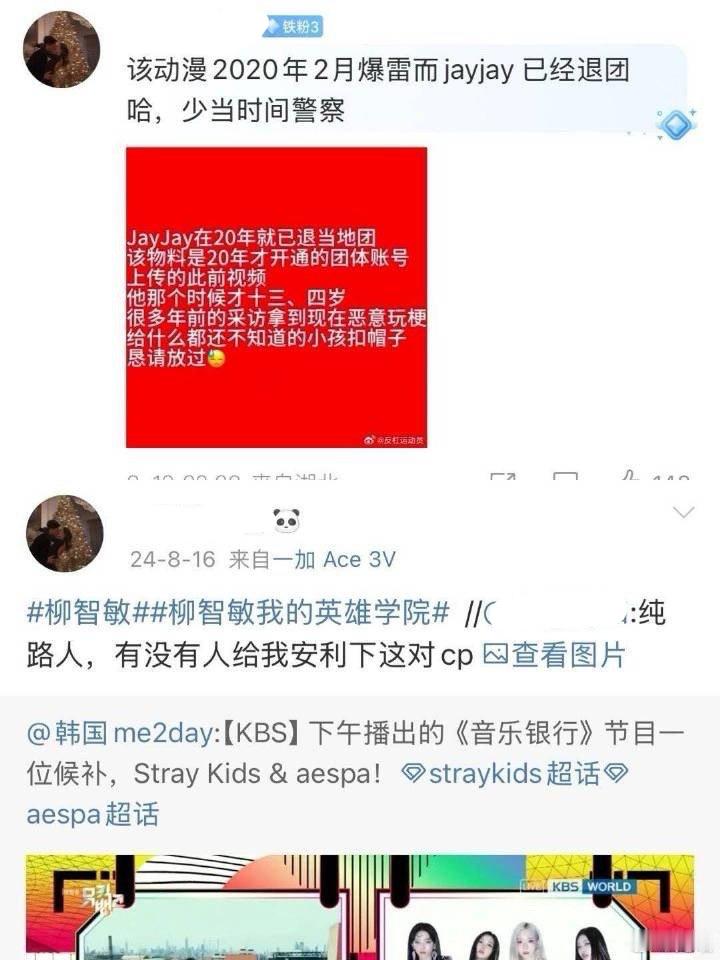 📢怎么看待jayjay粉丝rm柳智敏我的英雄学院 却给自担打上wwzz的标签 