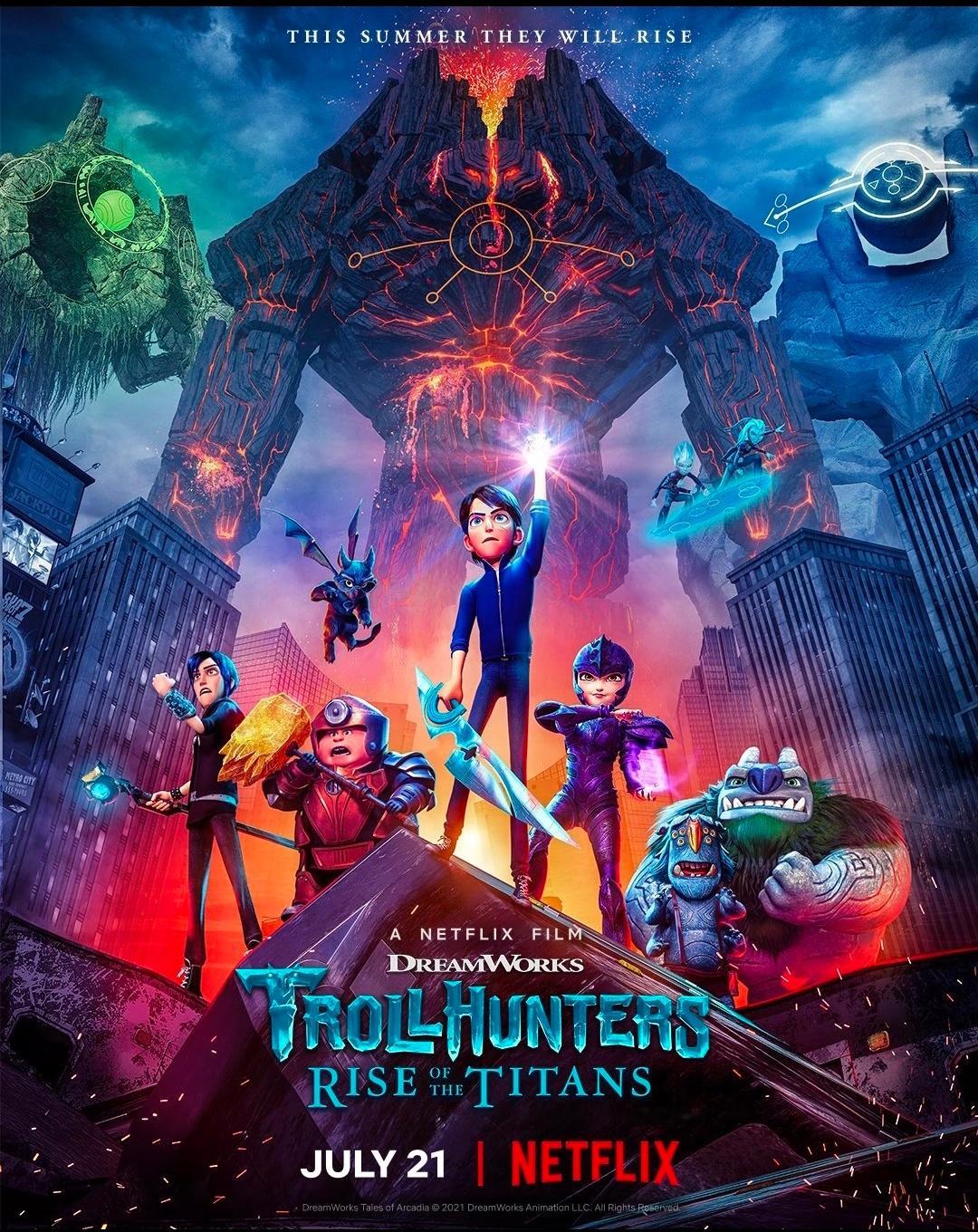 动画推荐《Trollhunters: Rise of the Titans》（巨