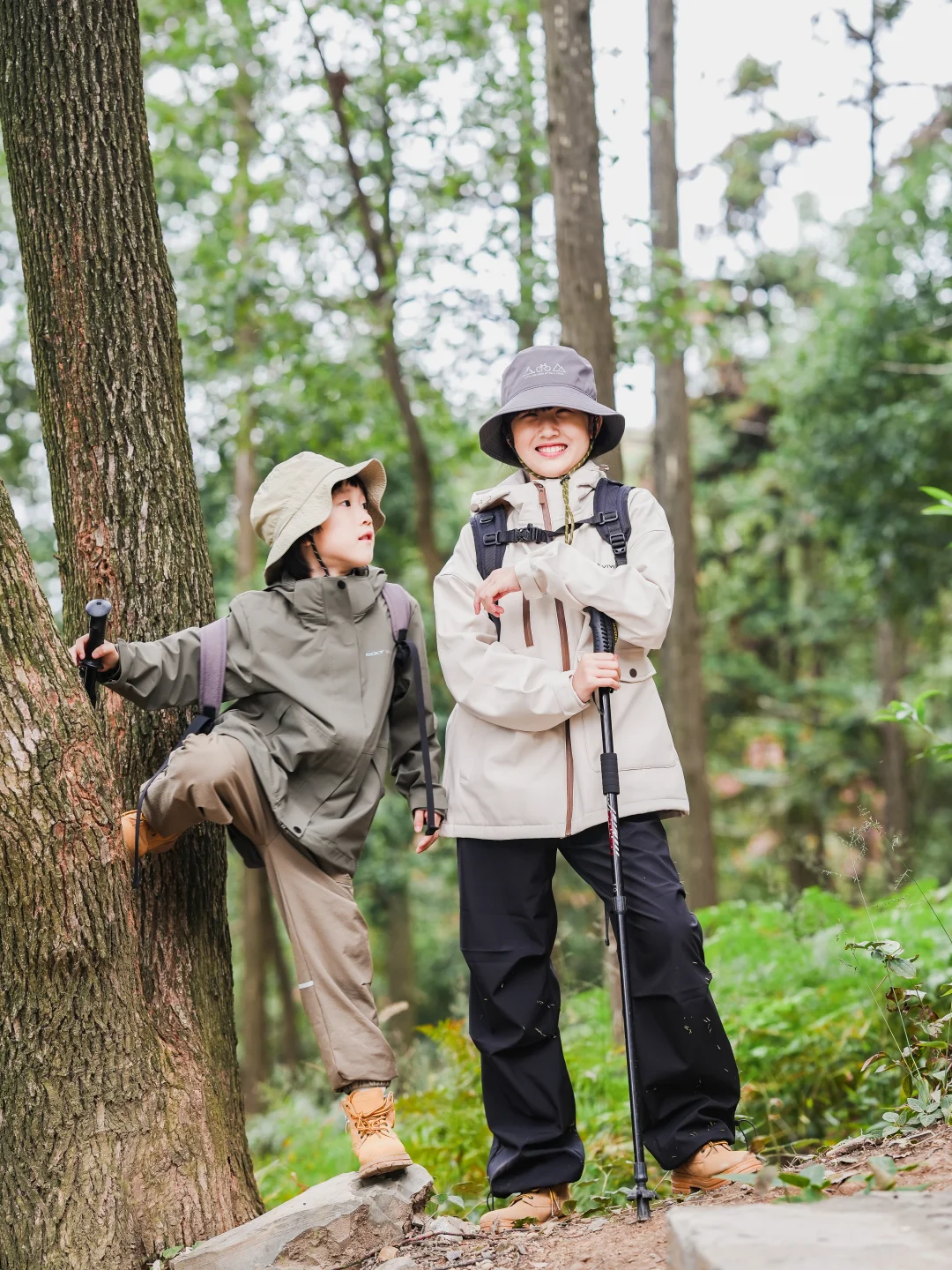 🍁徒步爬山，是秋天一定要做的事！