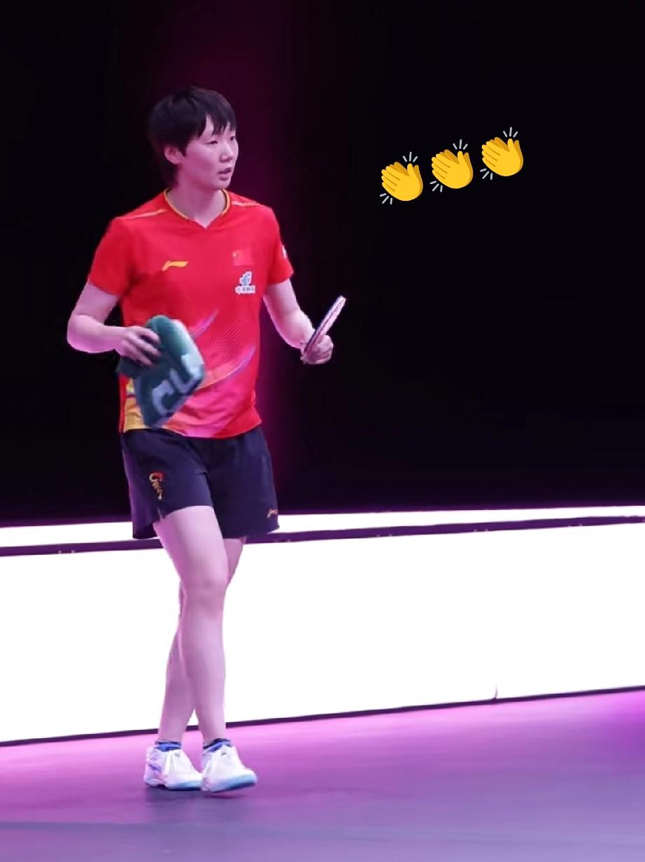 王曼昱新赛季新气象！

多哈首秀迎来开门红，这次比赛眼尖的网友会发现，原来鳗鱼换