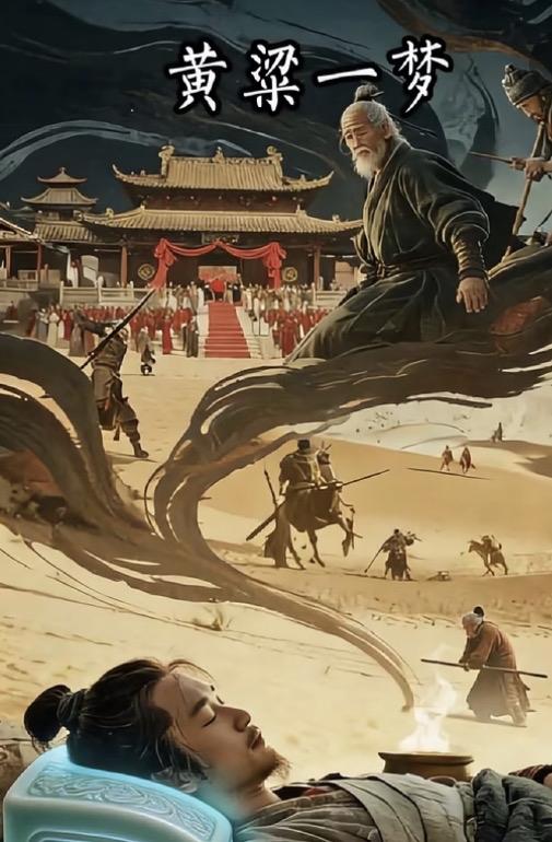 上联：黄梁一梦终会醒
下联：春史千年未必真