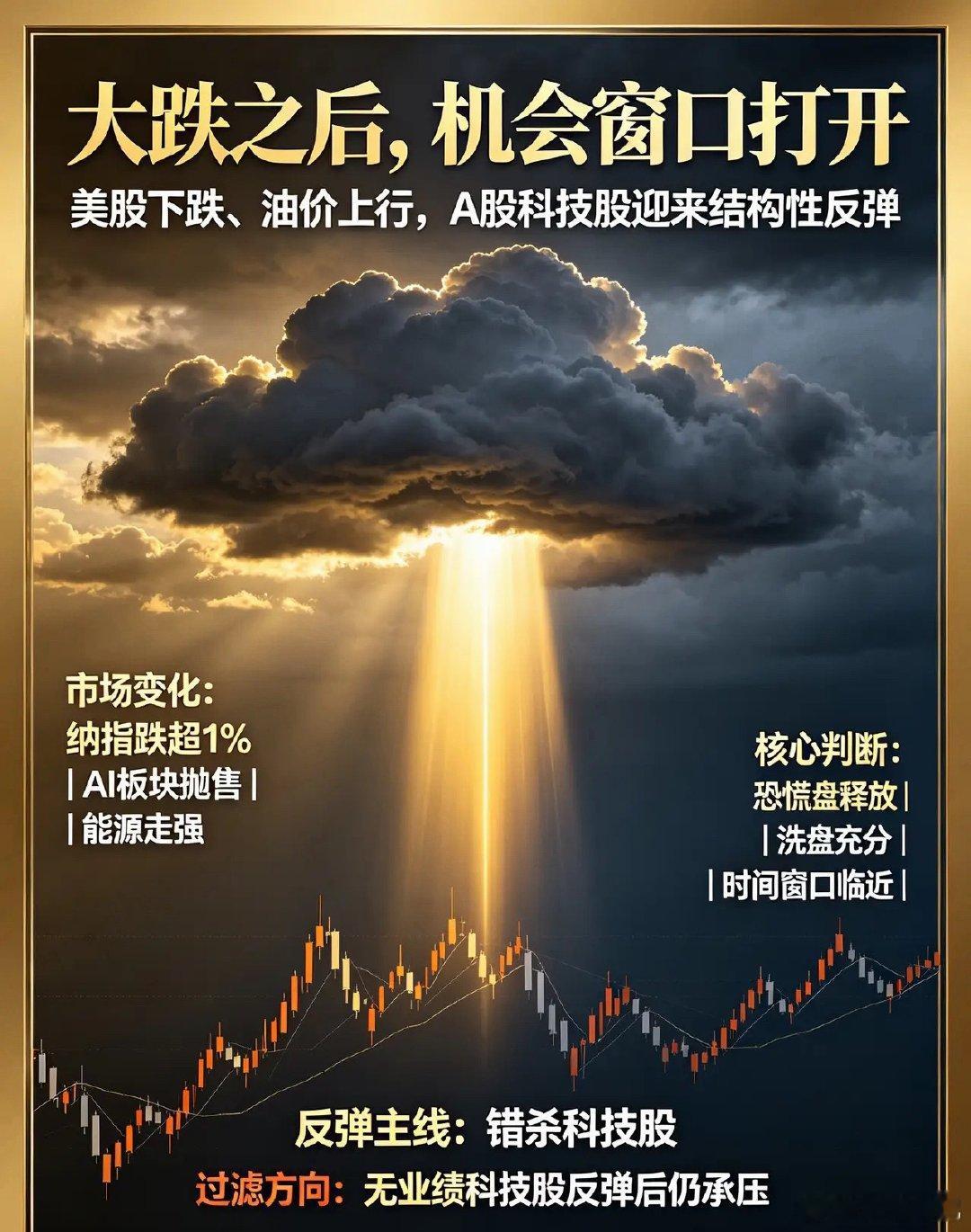 周6醒来,美股下跌,但我告诉你重要时间窗口来了！昨天晚上美股下跌了，纳指跌超1%