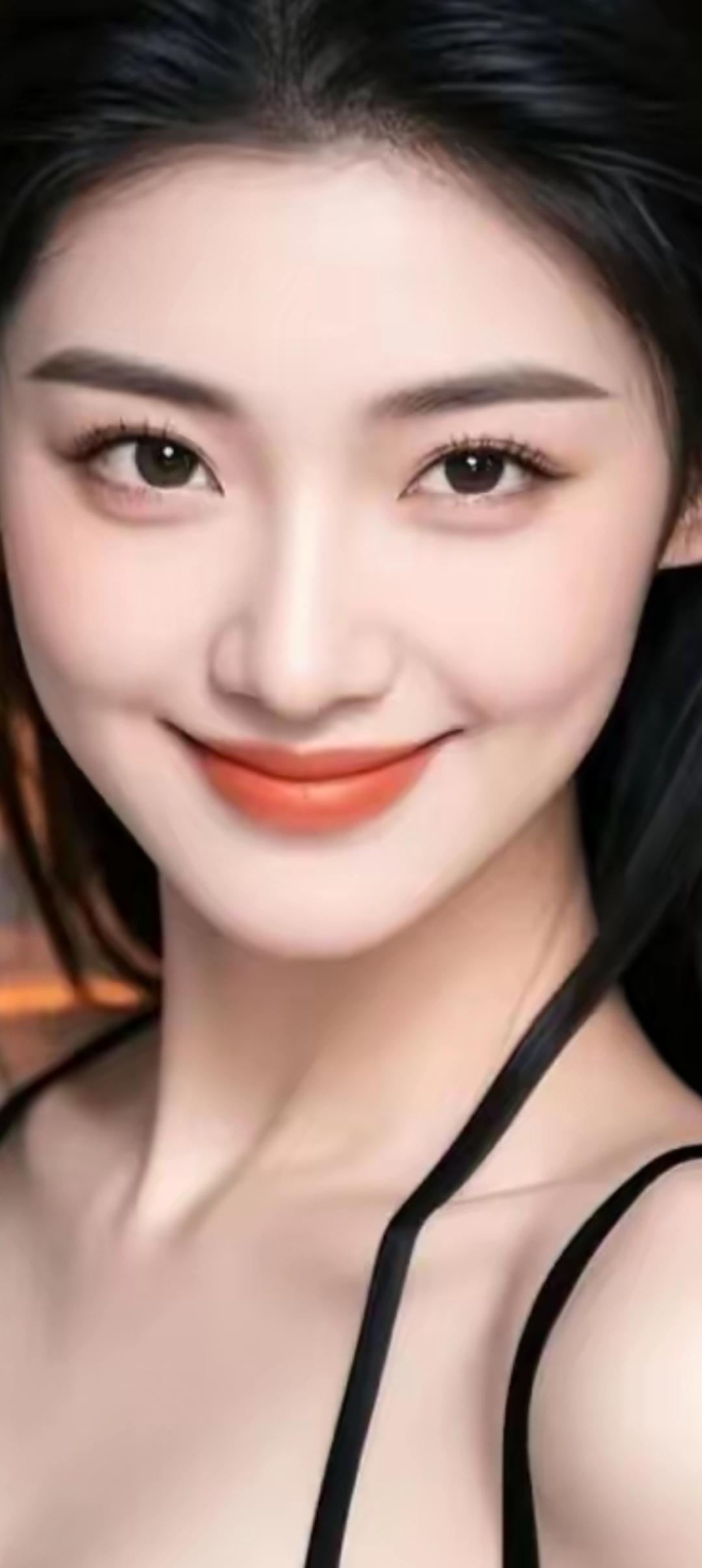 甜美笑容，元气满满，元气少女上线！😊✨