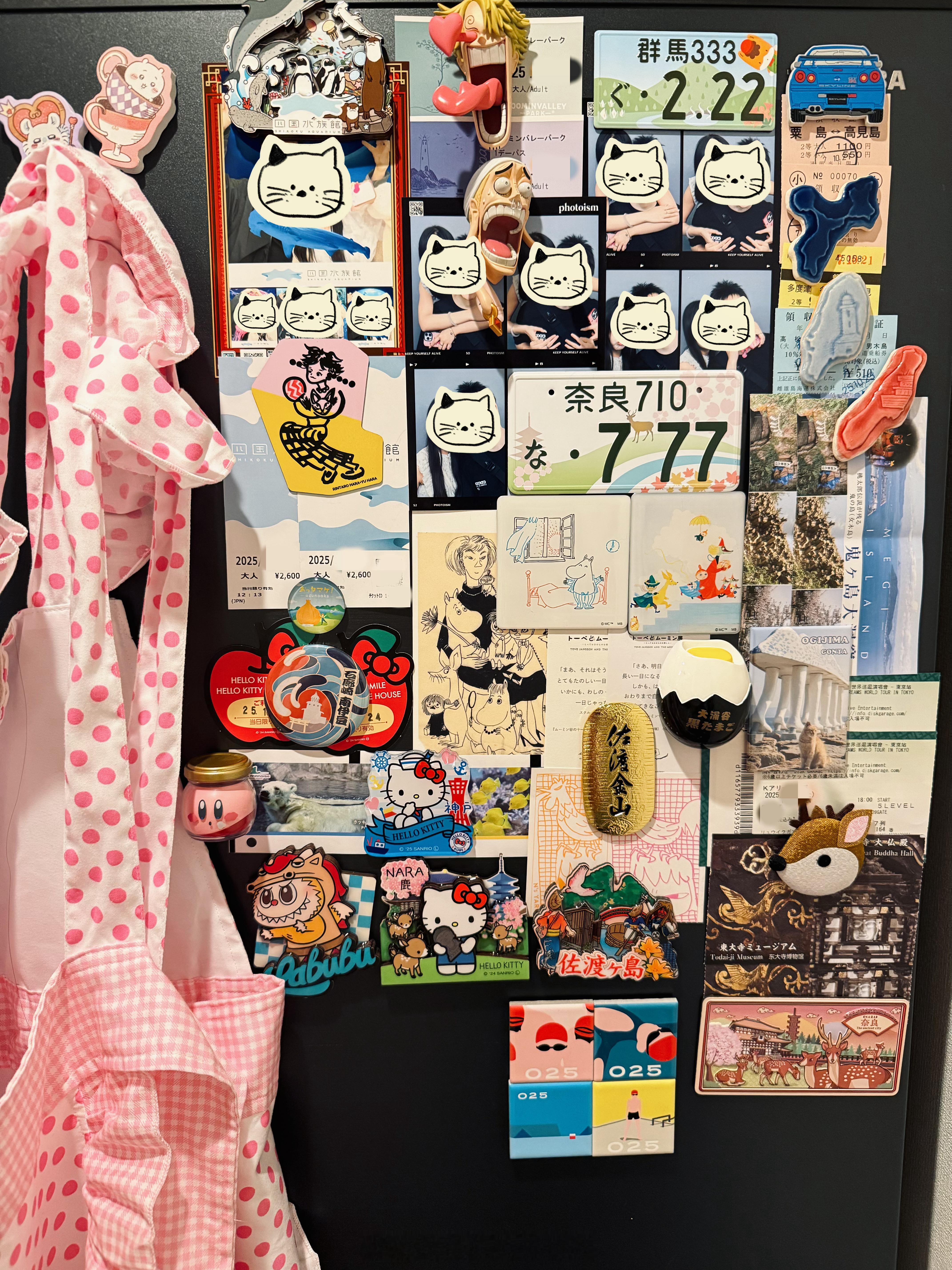 今年下半年开始，和老公每去一个地方都会买冰箱贴。刚刚旅行回来，整理了一下，发现这