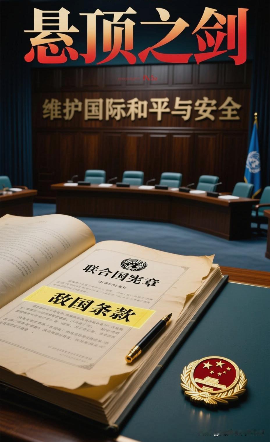联合国宪章中的敌国条款到底是怎么回事

“敌国条款”是《联合国宪章》中针对德、意