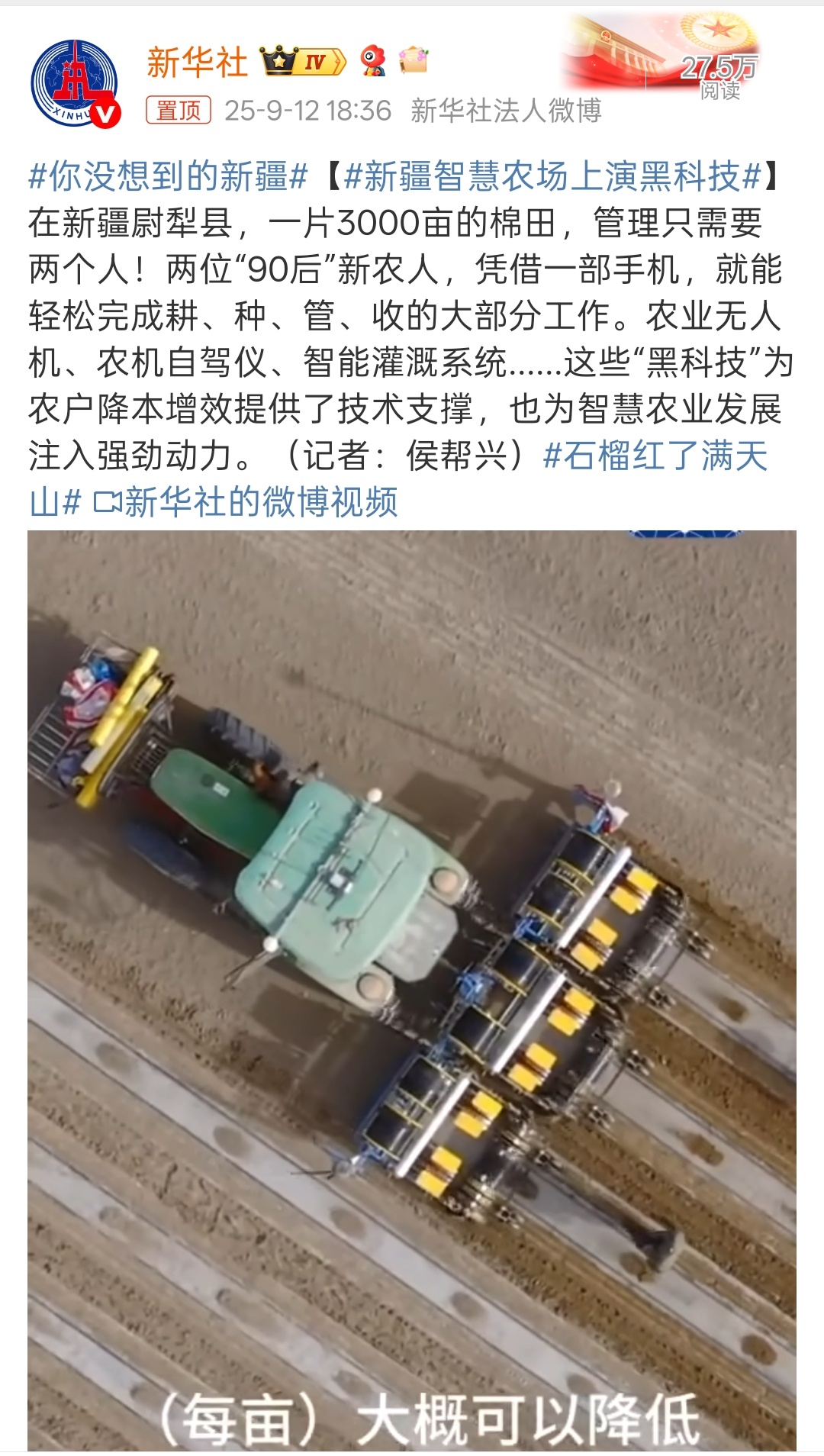 石榴红了满天山点进这个词条本想看石榴红了满天山的美景奇观，没想到看到了另一番惊世