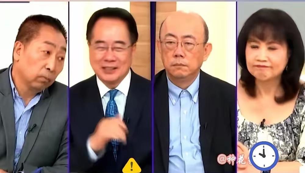 全场死机！蔡正元一句话掀翻场子！
现在没有任何势力真心想谈和平统一。四个名嘴僵住