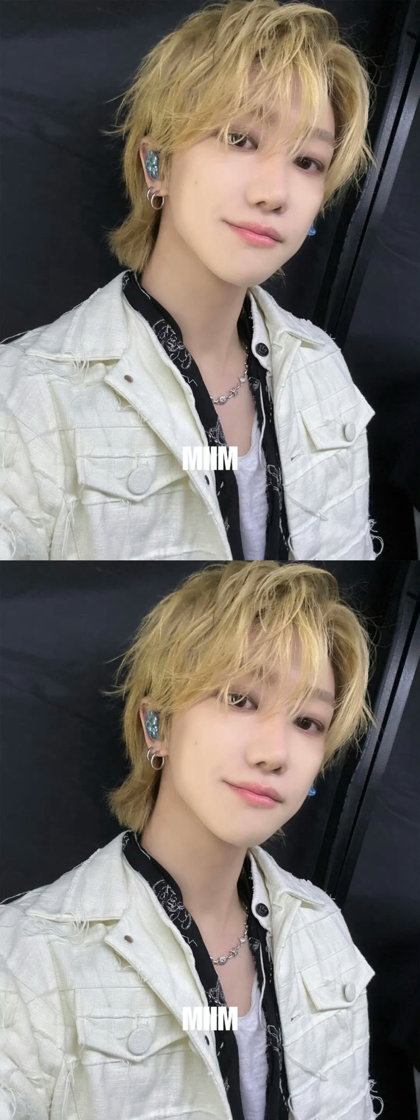 徐明浩金发怼脸自拍 徐明浩金发怼脸自拍 漂亮成啥样了 好权威的美貌😍 