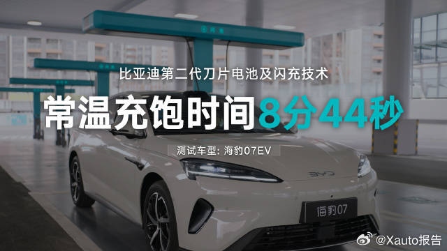 比亚迪二代刀片电池&闪充技术炸裂登场比亚迪发布第二代刀片电池与闪充技术，创下全球