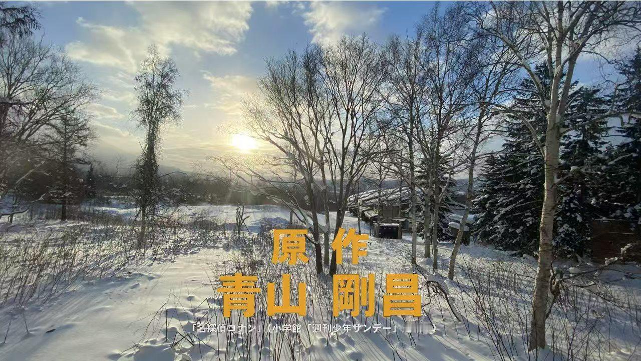 当你将景点加上“青山刚昌原作”好像马上就会发生点什么😧 ​​​