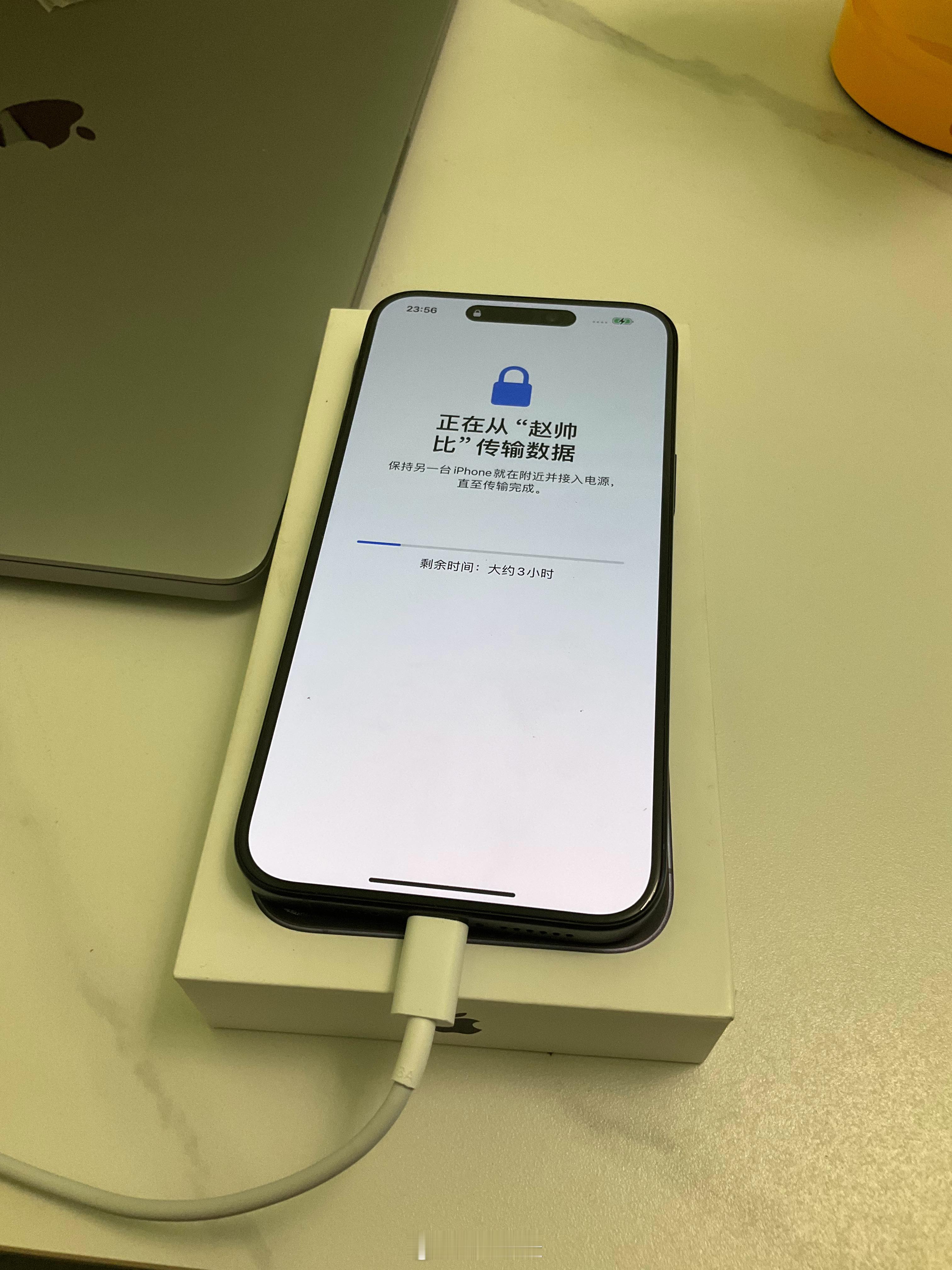 出差前一晚心血来潮，iPhone换iPhone，三小时。。。又要熬夜了[二哈] 