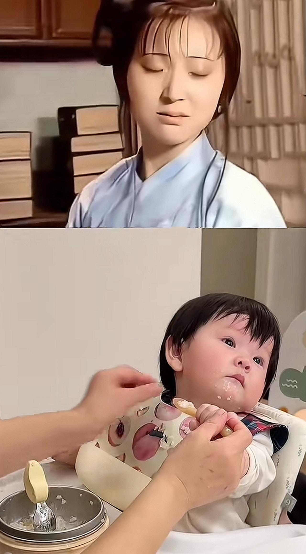 都不敢张嘴哭 生怕又是一勺好久没哭着笑了 眼泪笑得全是泪