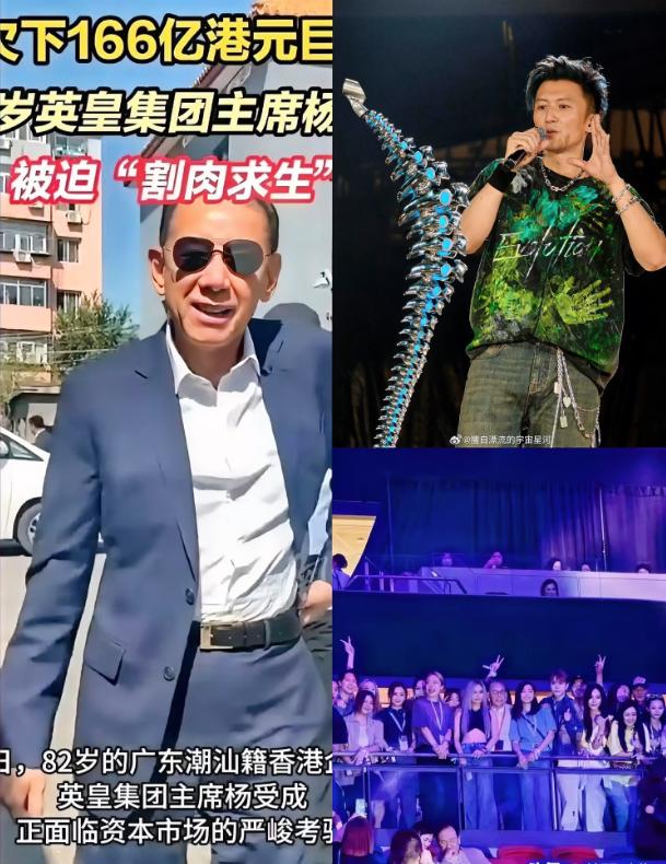 杨受成估计能睡个好觉了

有谢霆锋在，还有英皇这么多艺人的团结一致，那166亿负