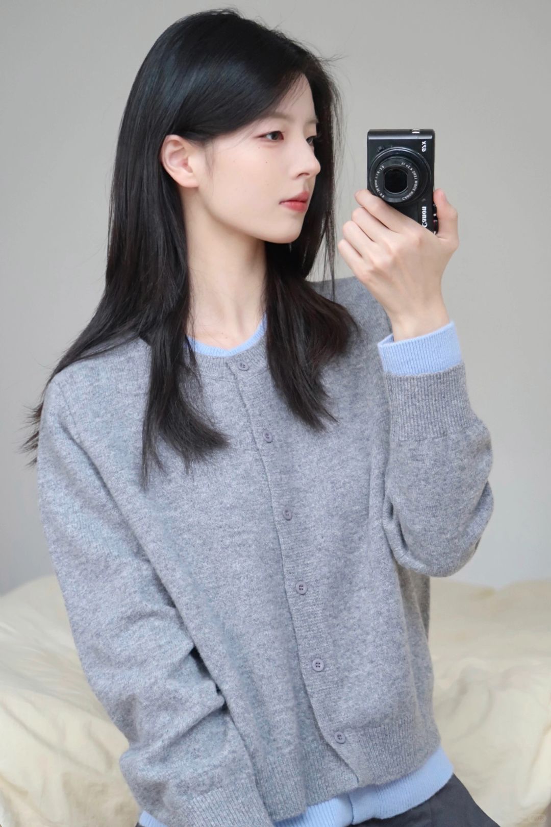 日常喜欢穿灰色