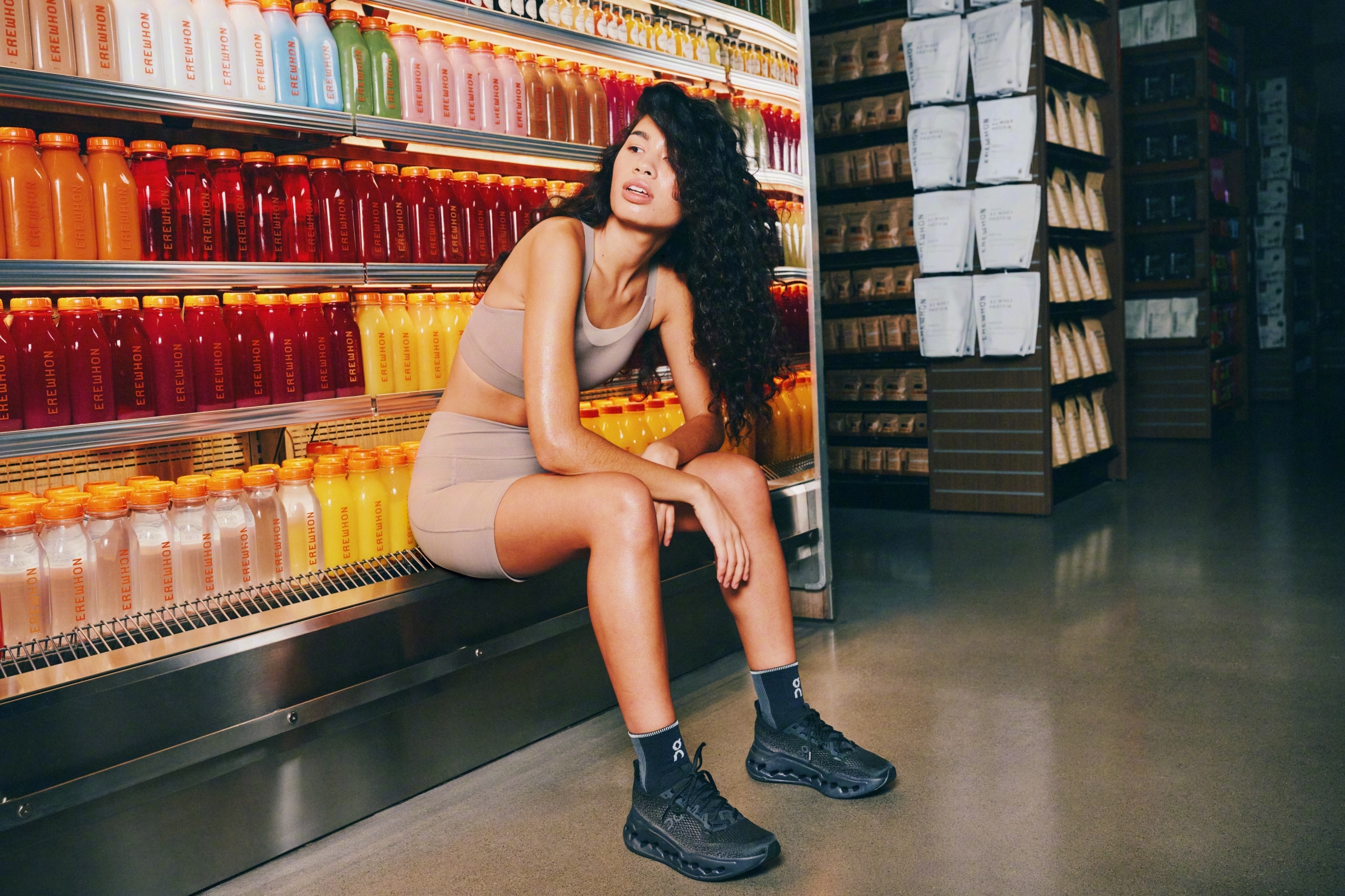 On x Erewhon        ——全新跑步联名系列🧃好看的Lookb