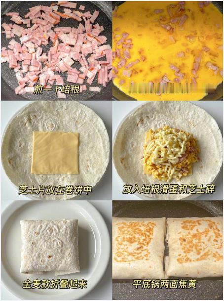 四款卷饼吃法大合集 ​​​