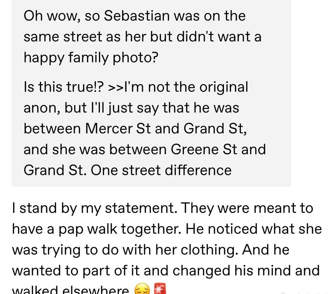 黑子号消息，说包安娜的街拍仅一街之隔，查了一下大概就是图上圆圈的两个位置。
顺便