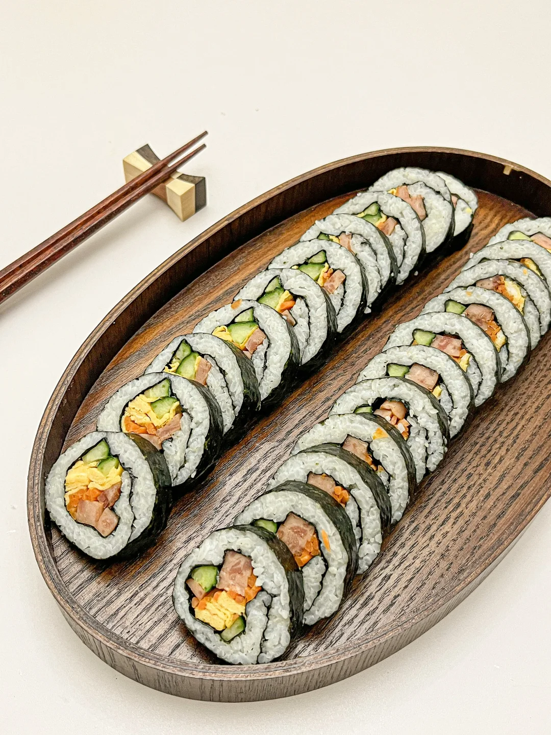 寿司 | 🍣好吃营养又有颜，家庭版超简单