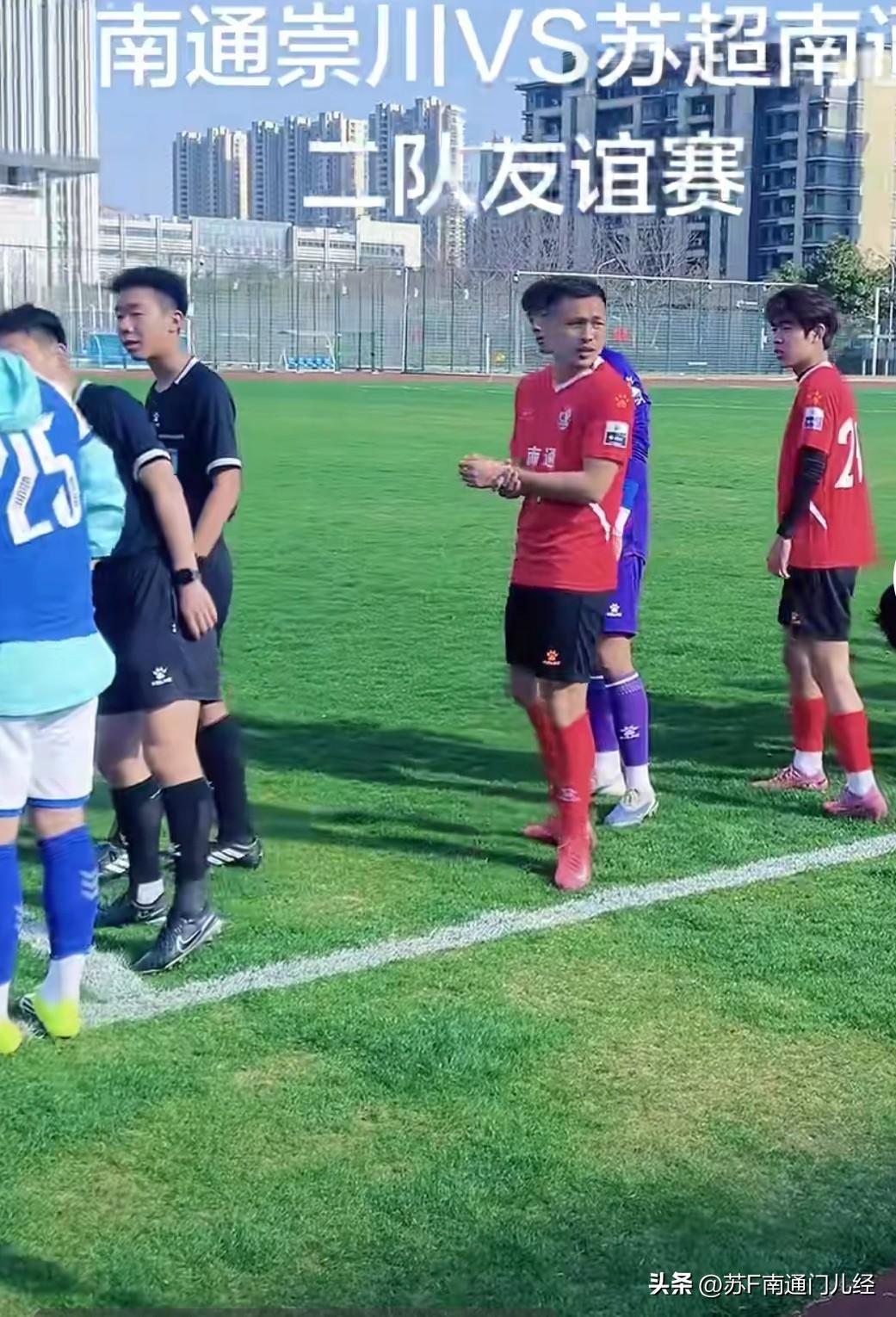 能想出来让苏超南通队23人大名单外另外27人同时组队封闭训练，还同时进行热身赛的