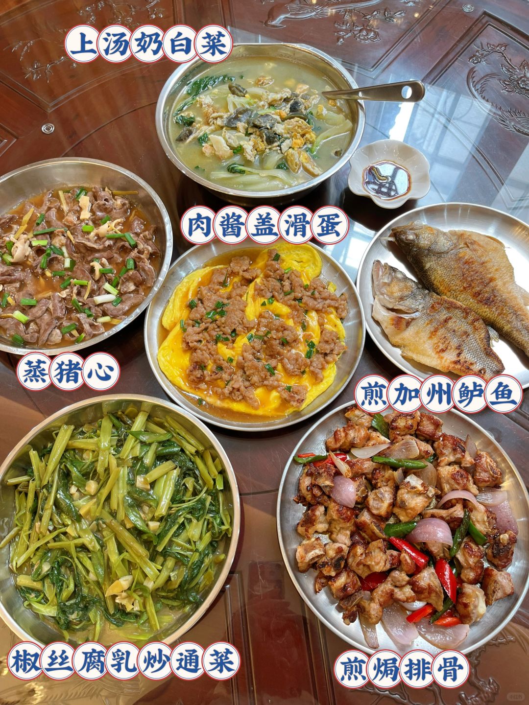 今天吃得比较简单😋一个小时就做好啦