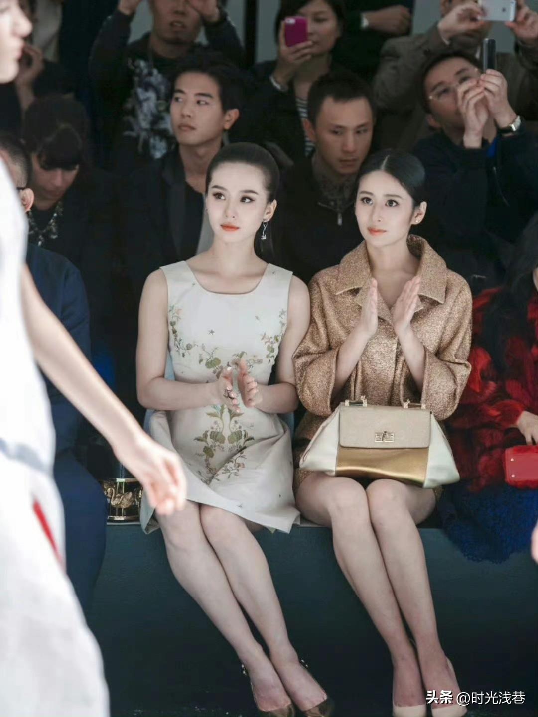 这张两大美女合照中，左边的是刘诗诗，右边的是谁呢？大家有认识的吗？感觉她的颜值和